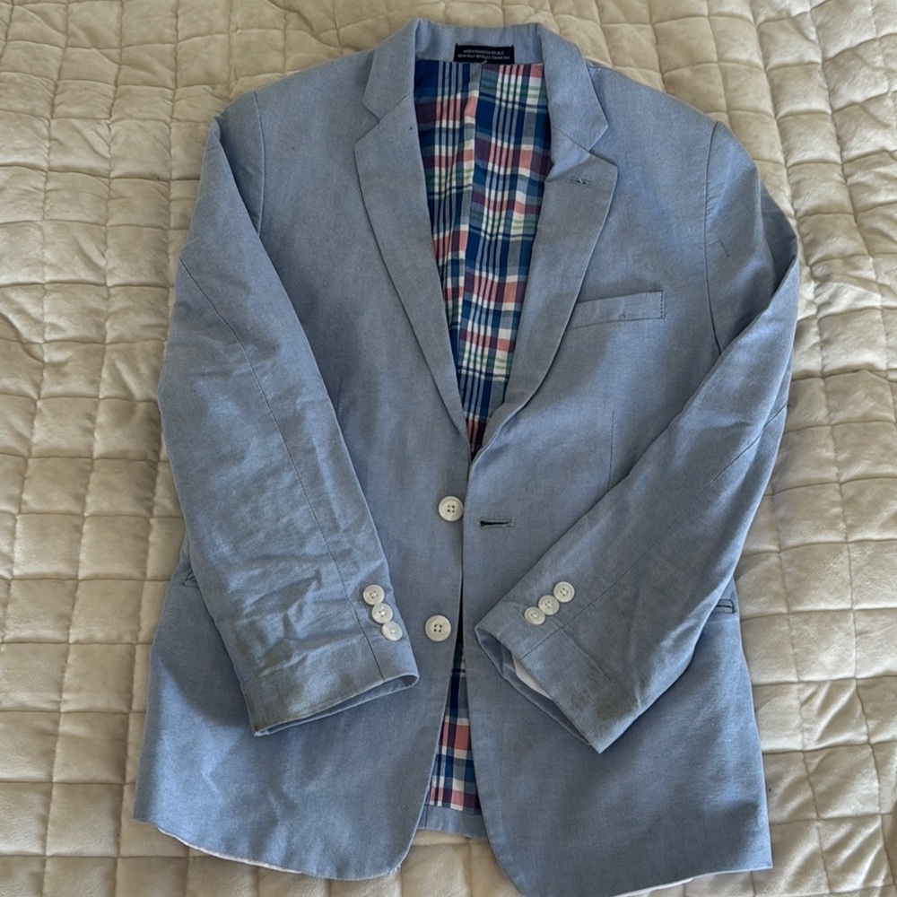 Light Blue Sport Coat for boys.
